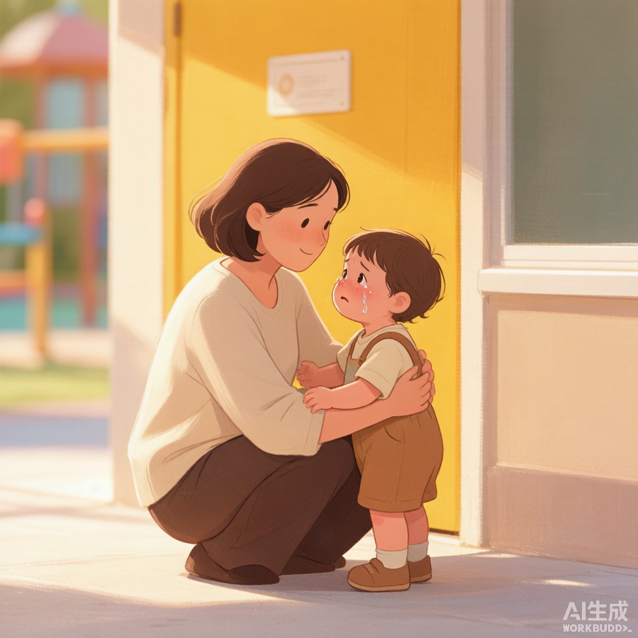 幼儿园分离焦虑，三步温柔化解